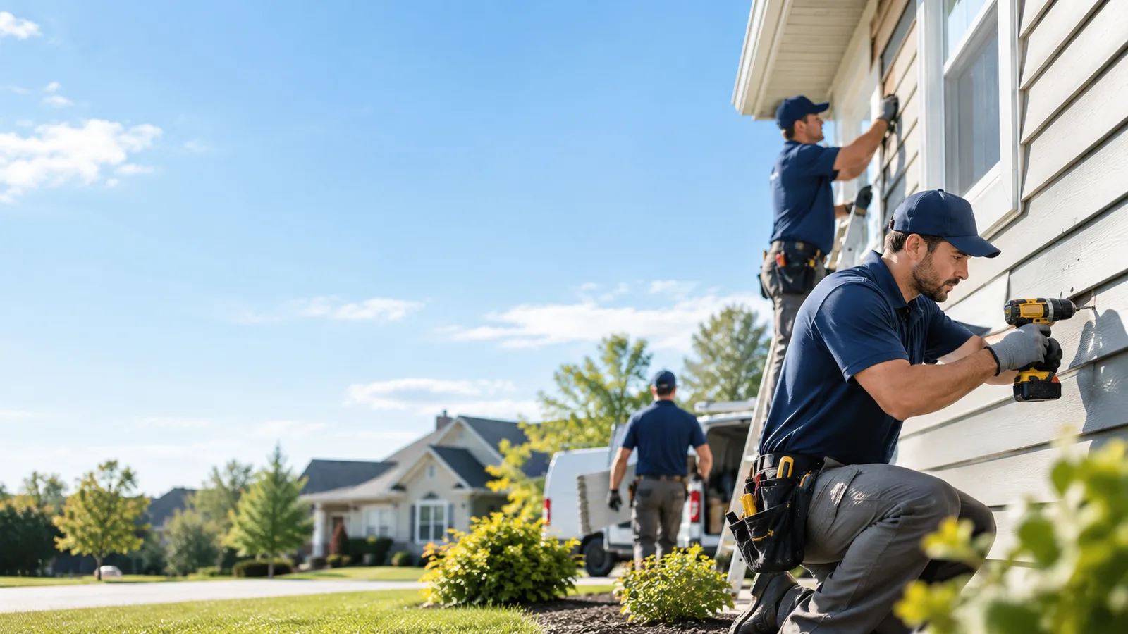 Commercial Siding Repair in Linden, PA